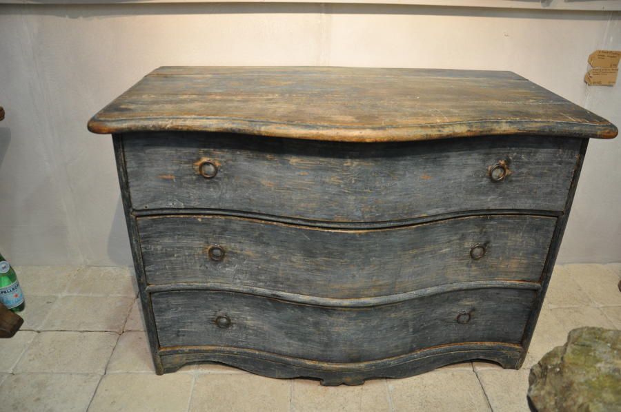 French 18th Century commode with original pai