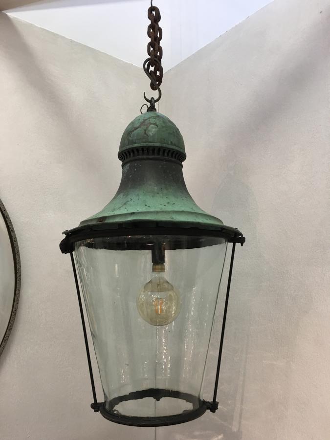 French19thcentury copper lantern